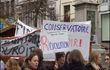 Manifestation des étudiants du Conservatoire 